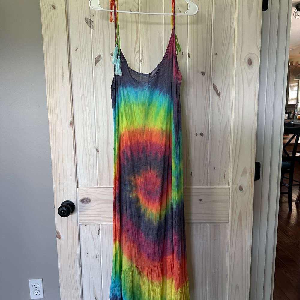 Tie-Dye Maxi Sundress